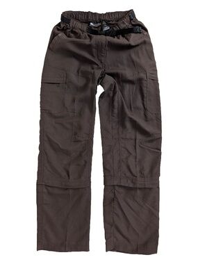 Free With Purchase Misty Mountain Pants Convertible Shorts Size Small Brown